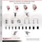 Service Caster 3.5 Inch 316SS Red Poly Swivel 1-3/4 Inch Expanding Stem Caster Brake, 2PK SS316EX20S3514-PPUB-RED-2-TLB-2-134 - alternate 3